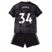 Cheap Arsenal Granit Xhaka #34 Away Football Kit Children 2022-23 Short Sleeve (+ pants)